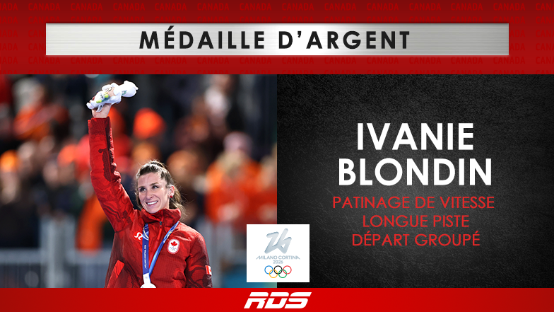 Médaille d'argent - Ivanie Blondin
