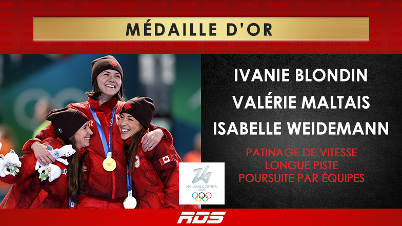 Médaille d'or - Relais par équipes féminin