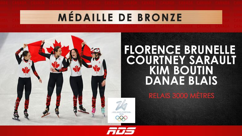 Médaille de bronze - Laurent Dubreuil