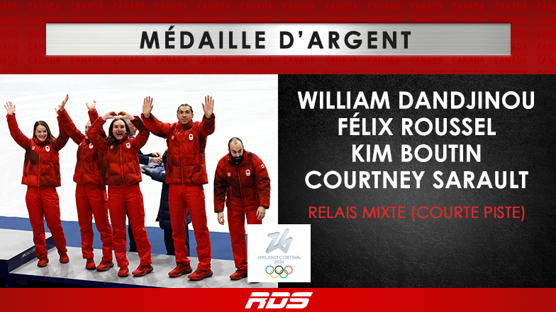 Médaille d'argent - Relais par équipes mixtes