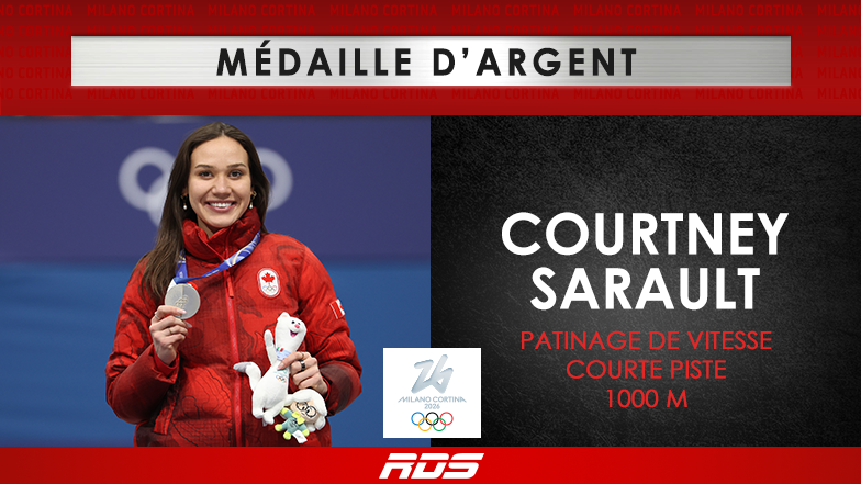 Médaille d'argent - Courtney Sarault