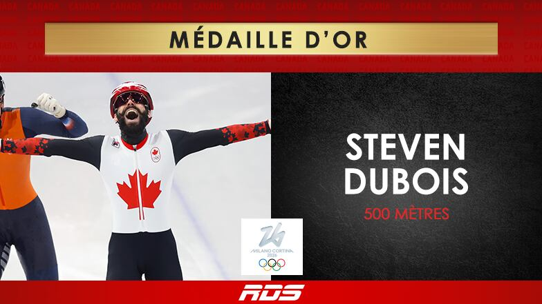 Médaille d'or - Steven Dubois