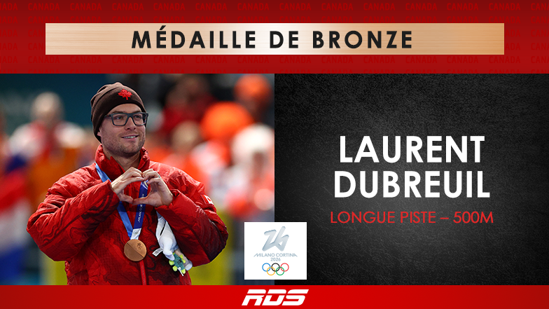 Médaille de bronze - CLaurent Dubreuil