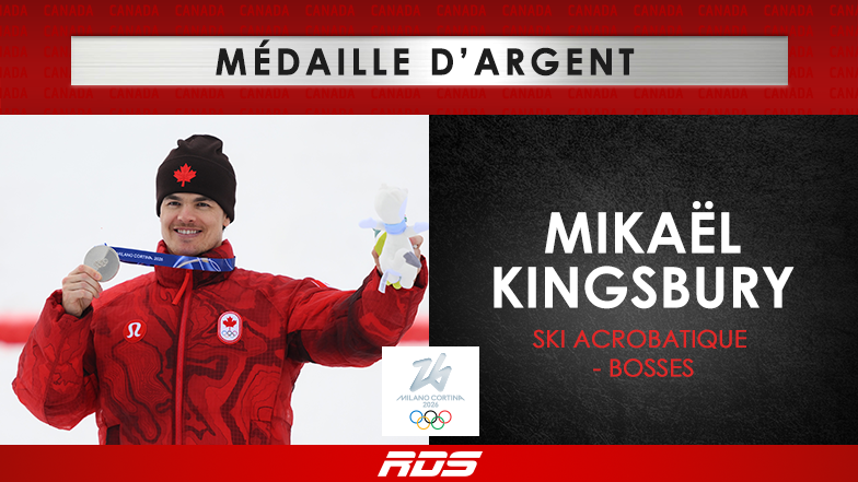 Médaille d'argent - Mikaël Kingsbury