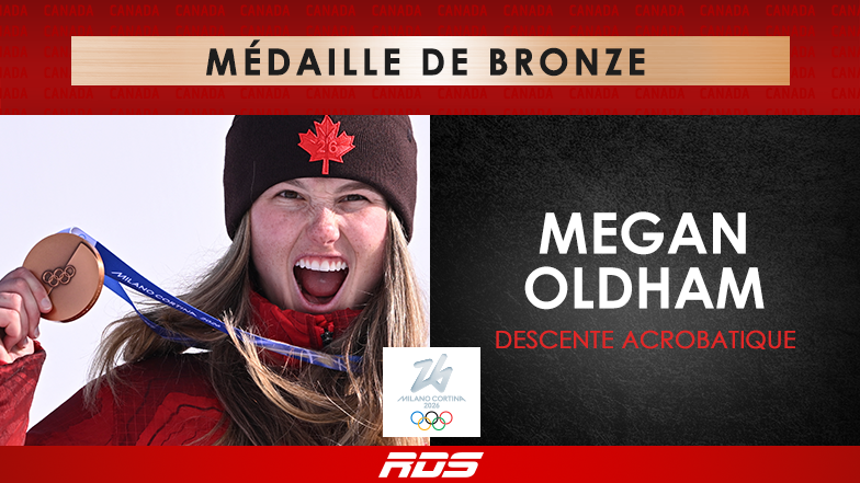 Médaille de bronze - Megan Oldham
