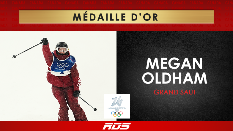 Médaille d'or - Megan Oldham